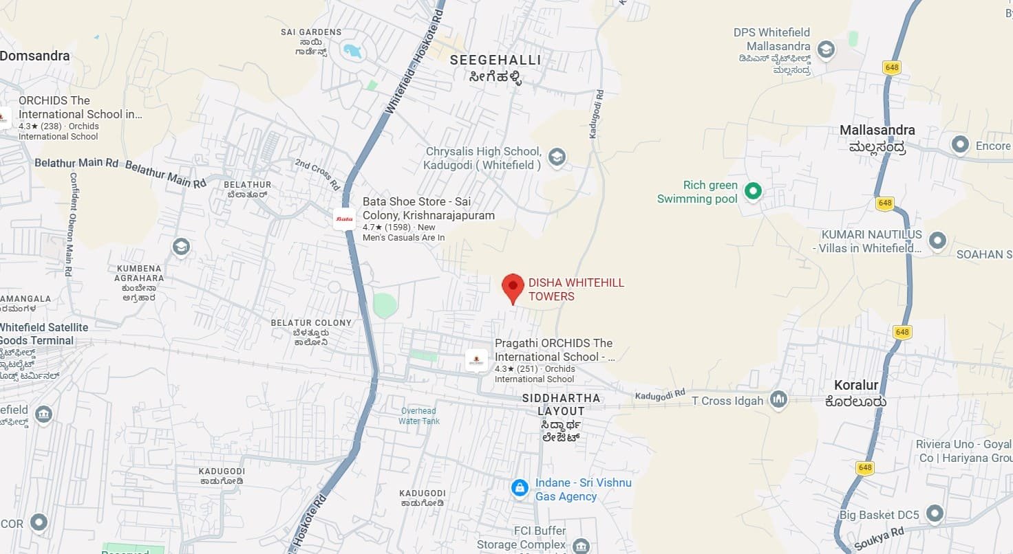 BSCPL Bollineni Tiara location map