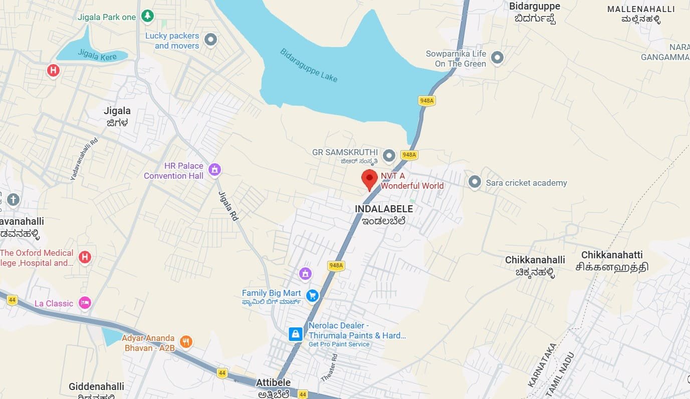 BSCPL Bollineni Tiara location map