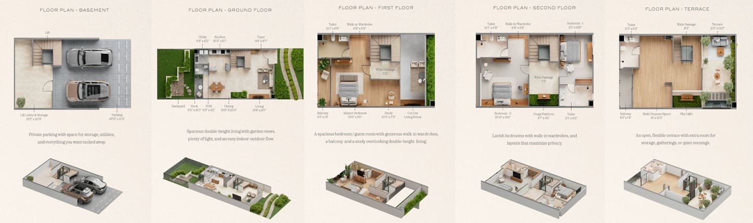 4bhk unit plan
